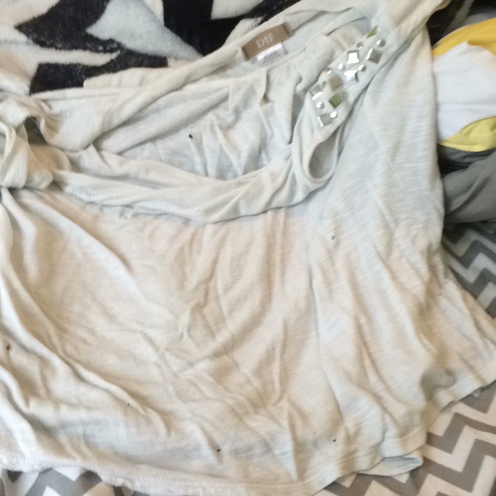 Oh cream you like white tank top
